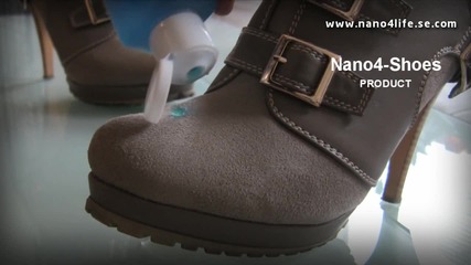 Обувки с нанотехнологии - Super hydrophobic - Nano4-shoes Product - Scandinavia