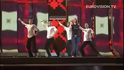 Евровизия 2009 - Молдова - Първа репетиция - Nelly Ciobanu