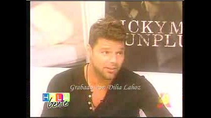 Ricky Martin -Interview - Hola Gente Rep.dom