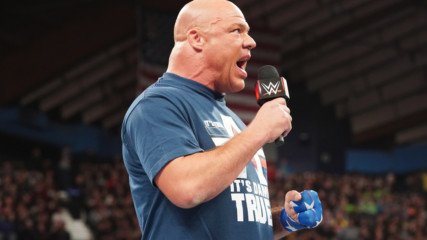 Kurt Angle will face Baron Corbin in his final match at WrestleMania: Raw, March 18, 2019