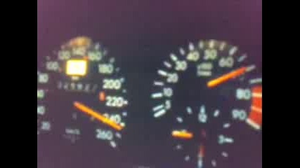 mercedes benz 190e 2.3 16v. 265km/h awesome