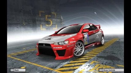 Need For Speed Pro Street - Evo X Tuned