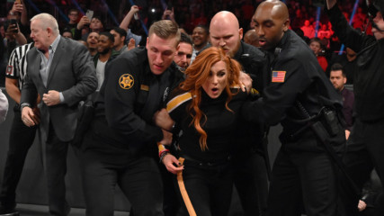 Becky Lynch gets arrested: Raw, Feb. 25, 2019