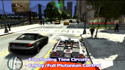 Grand Theft Auto Iv_ Hill Valley - [back to the Future Mod ]