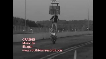 Stunt crashs