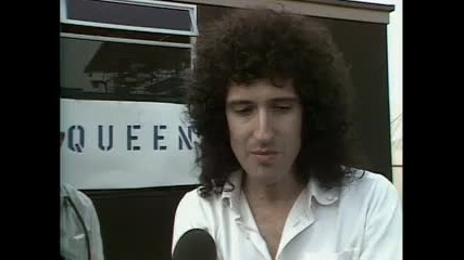 Queen - Интервю преди шоуто на Милтън Кийнс ( 1982) 