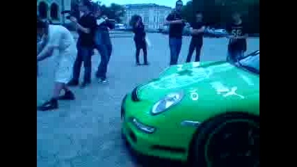 Gumball 3000 Sofia-звук от Porsche Gt3rs & Ferrari Gto