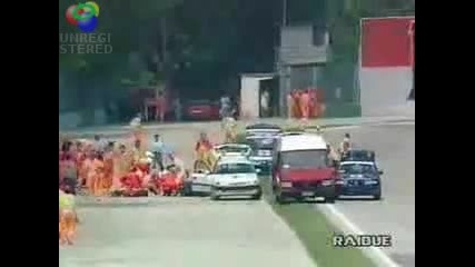 Sennas Death at Imola in 1994 (live) part 1 of 2 