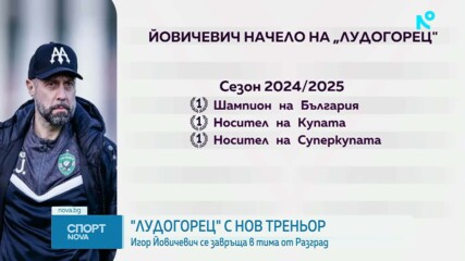 Игор Йовичевич се завръща начело на Лудогорец