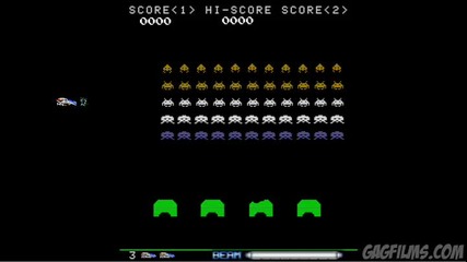 R - Type vs. Space Invaders 