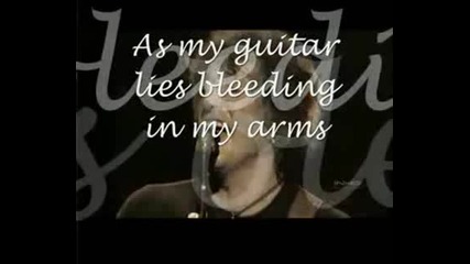 Bon Jovi - My guitar Lies Bleeding in my Arms
