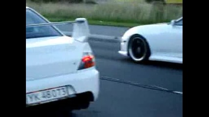 Mitsubishi Lancer Evo Ix Vs. Toyota Supra