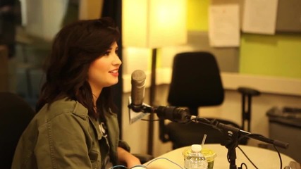 Demi Lovato Interview with Garrett from Elvis Duran