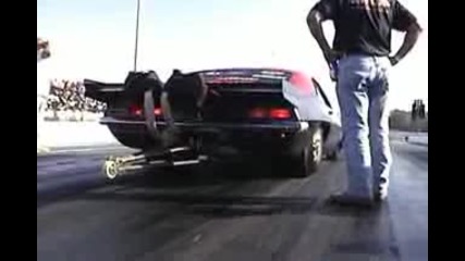 Супер старт на Камаро - Tony Johnson 