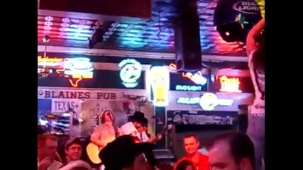 Blaines San Angelo, Tx Girls dancing on tables