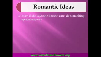 Valentines Flowers - Romantic Valentines Day Ideas