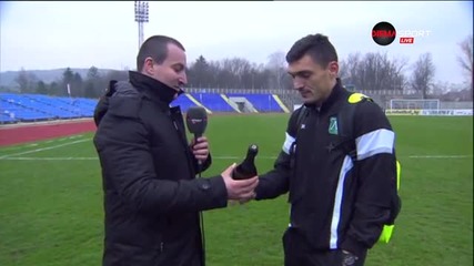 Играчът на мача Клаудио Кешеру и мнението му за победата над Монтана