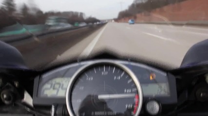Yamaha R6 295km/h