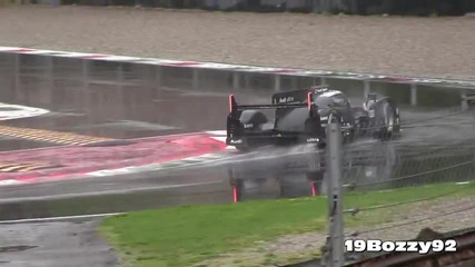 2012 Audi R18 e-tron Hybrid Quattro Lmp1 Sound - Test at Monza Circuit