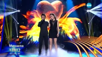 Михаела и Славин - X Factor Live (19.01.2015)