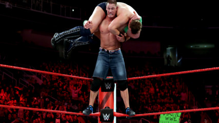 John Cena vs. The Miz - Loser Enters the Elimination Chamber First: Raw, Feb. 12, 2018