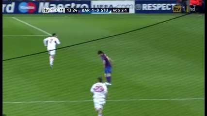 obistven gol na Messi Vs Stuttgart 
