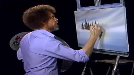 S08 Радостта на живописта с Bob Ross E05 - ловно убежище ღобучение в рисуване, живописღ
