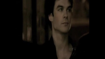Damon and Elena - Desert rain