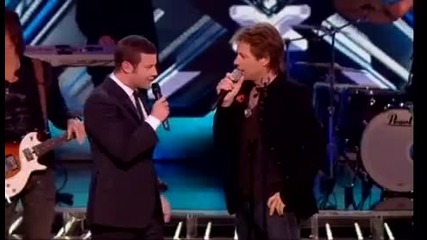 Bon Jovi - We Werent Born To Follow - X Factor Live Performance 3 
