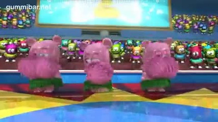Gummy Bear goal for the goal world cup