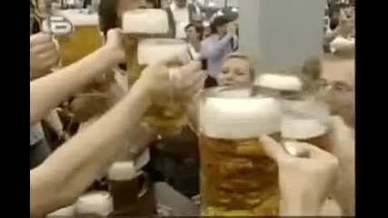 Немец изпива 50 литра 250 чаши бира за 4:55 секунди