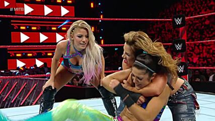 Bayley vs. Alexa Bliss vs. Mickie James – Money in the Bank Qualifying Match: Raw, May 14, 2018 (Full Match)