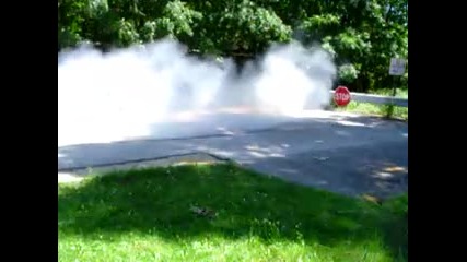 1971 71 javelin sst amc 360 burnout rubber 