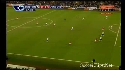 Bolton 0 - 3 Man Utd (berbatov) 