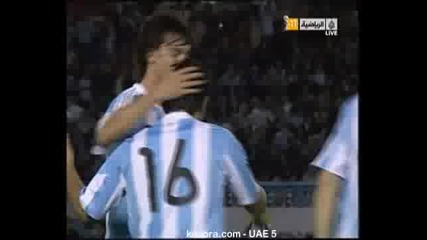 24.05.2010 Аржентина 5 - 0 Канада гол на Серхио Кун Агуеро 