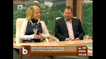 Lepa Brena - Tazi sutrin _ btv, Bugarska 26.10.2011.