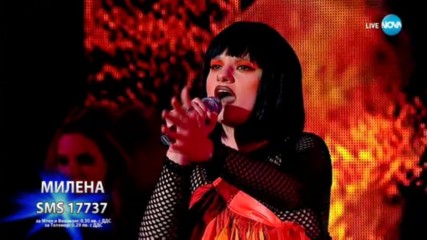 Огнената Милена Цанова с изпепеляващ прочит на Just like Fire - X Factor Live (29.10.2017)