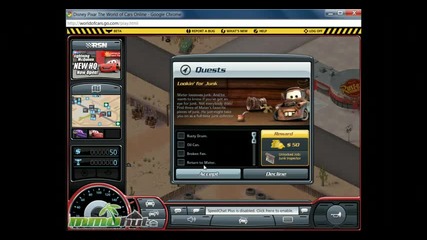 World of Cars Online Gameplay Footage