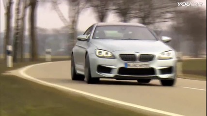 Bmw M6 Gran Coupe на пътя