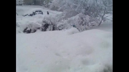 От Град Кюстендил 80см Сняг 
