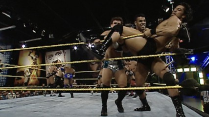 Roman Reigns, Jinder Mahal & Seth Rollins compete in FCW Grand Royale