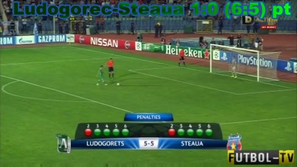 Ludogorets - Steaua 1:0 (6:5)след дузпи