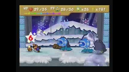 Lets Play Paper Mario (100%) 58 - The Frozen Popsicles 