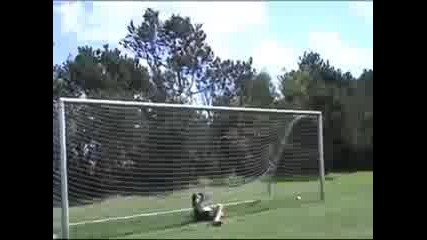 Goalkeeper training