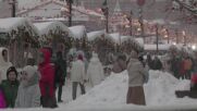 Отменени полети и задръствания в Москва след рекордни снеговалежи (ВИДЕО)