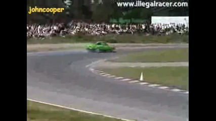 Opel Kadett C Coupe Drifting 