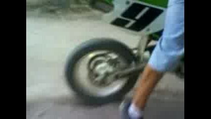Pilaji s Krosov motor Kawasaki 