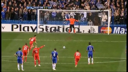 Шампионска лига! Chelsea vs. Liverpool - Гол На Алонсо От Дузпа!