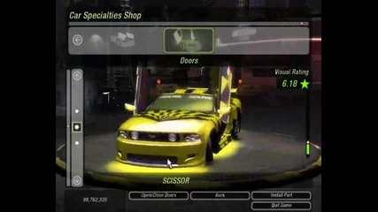 Nfs U2 My Tuning Ford Mustang 