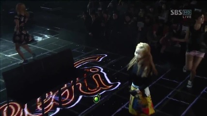 Lee Hi - 1,2,3,4 @ Inkigayo [25/11/12]